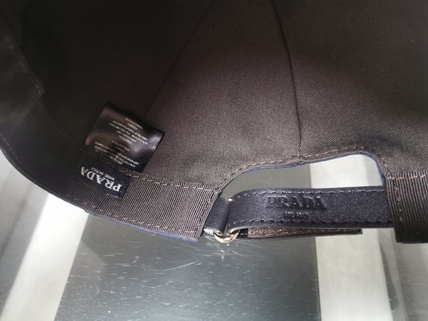 ブランド帽子素材ディテール